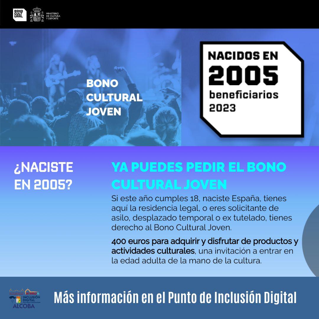 PID ALCOBA - Solicitud Bono Cultural Joven 2023