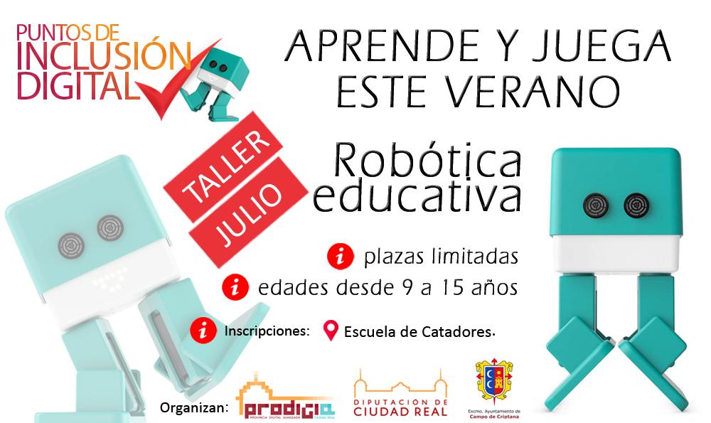 Ayto. Campo de Criptana - Talleres de Robótica Educativa - Verano 2023